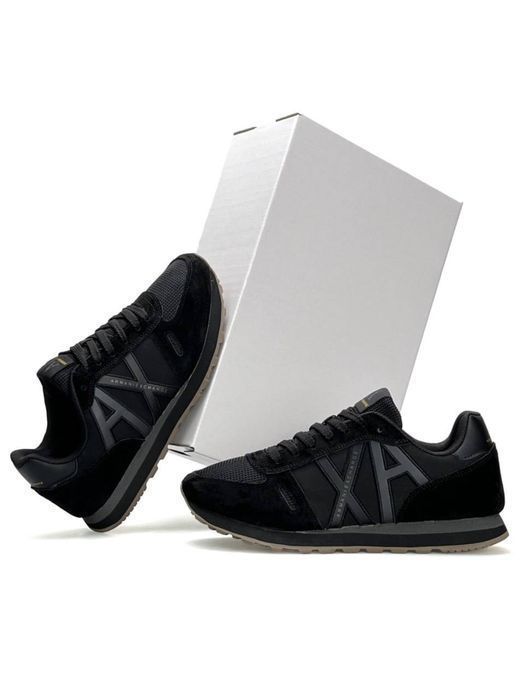 кросівки Armani Exchange AX All черные новые оригинал