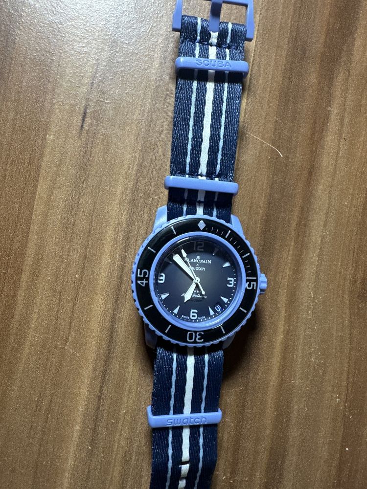 Часы Blancpain + Swatch кварцевые