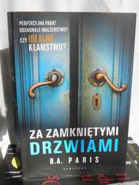 Książka "Za zamkniętymi drzwiami" B.A Paris kryminał, thriller