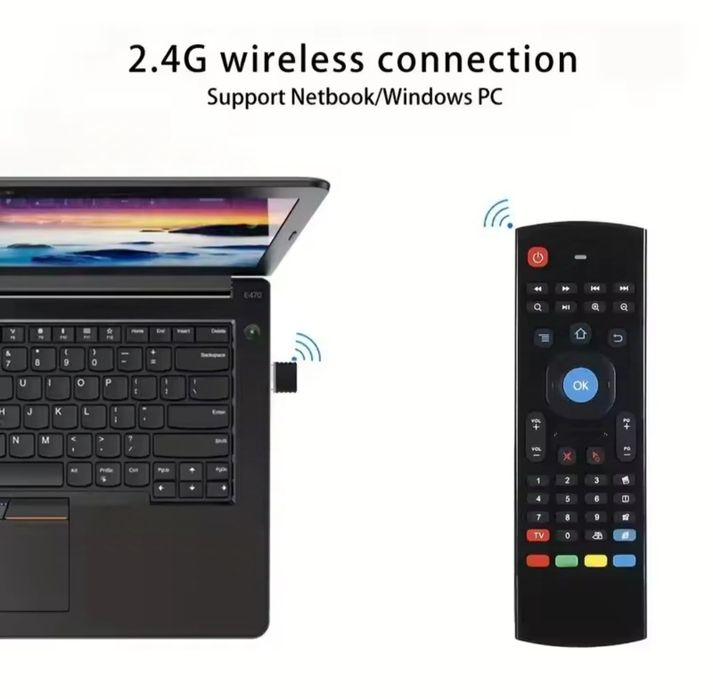 Comando tv com teclado universal