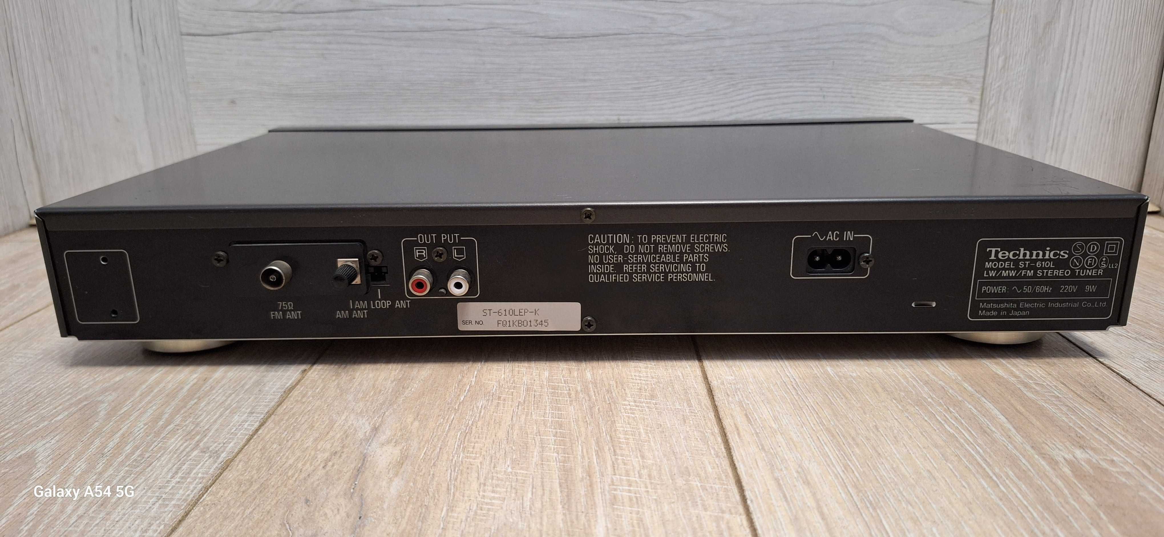 Tuner Technics ST-610 L ! IDEALNY STAN ! NIE Przestrojony ! OKAZJA !