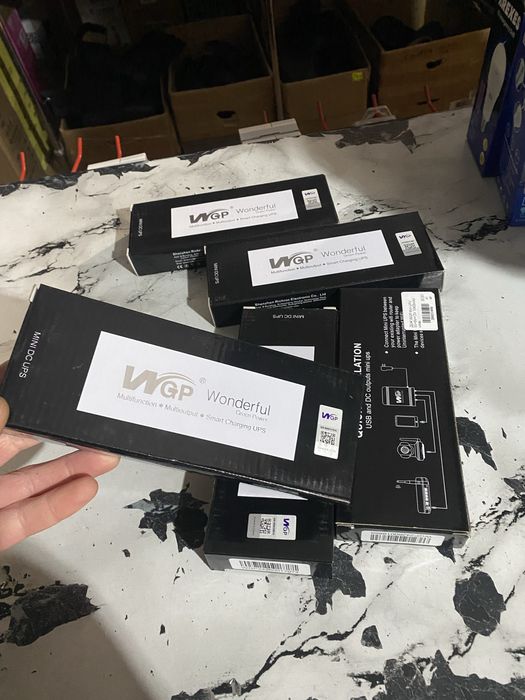 ДБЖ для роутера MINI DC UPS WGP103 (10400mAh, 5V, 9V, 12V) White