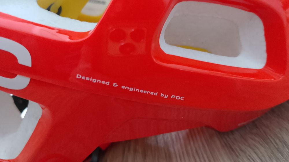 Kask rowerowy firmy poc