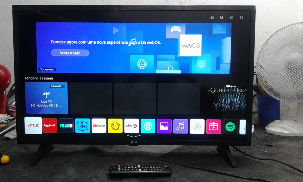 Vendo Smart tv led LG de 32 polegadas