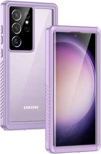 etui do samsung galaxy s23 fioletowe  vv