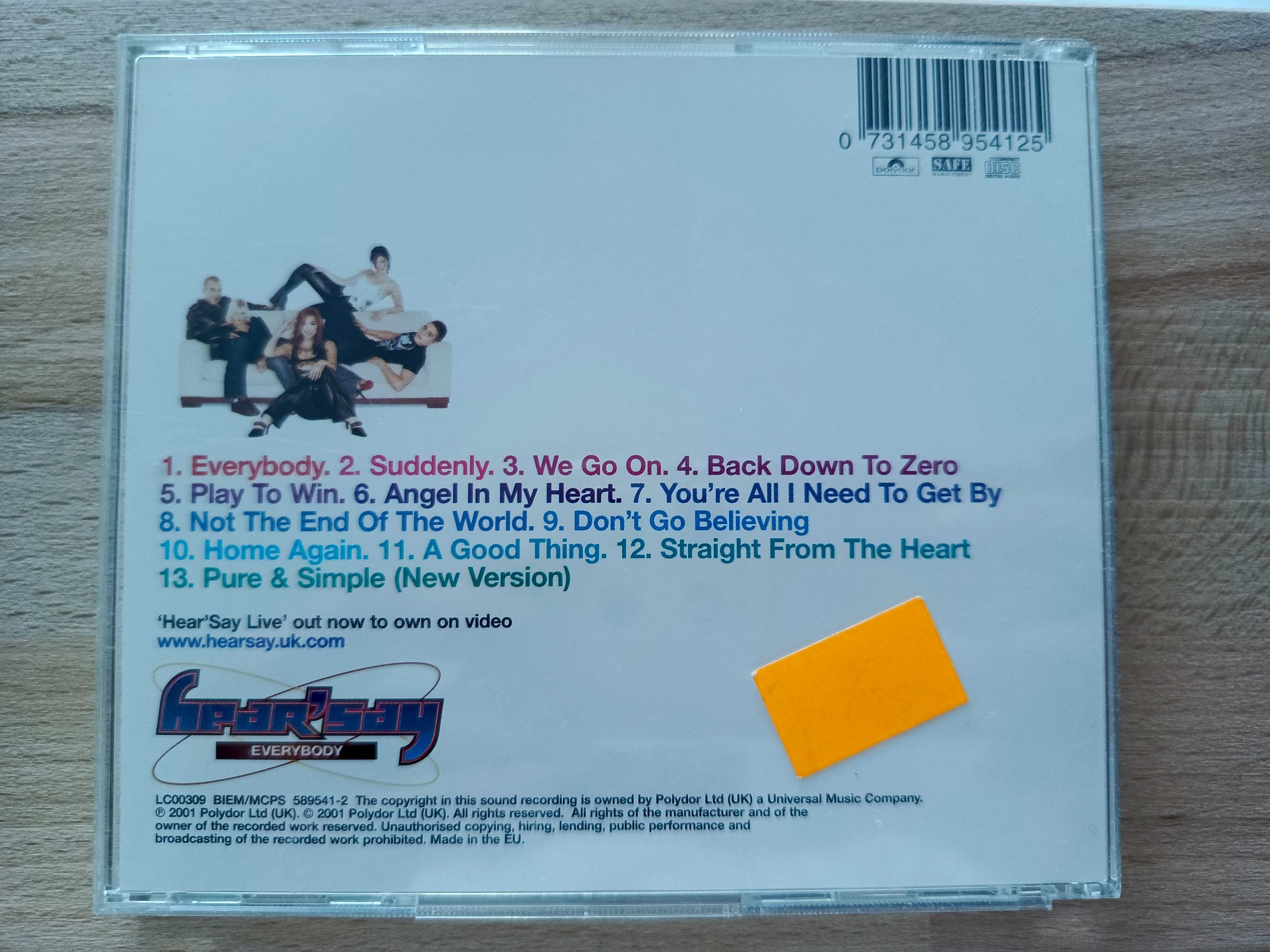 Hear'Say - Everybody [Polydor] CD