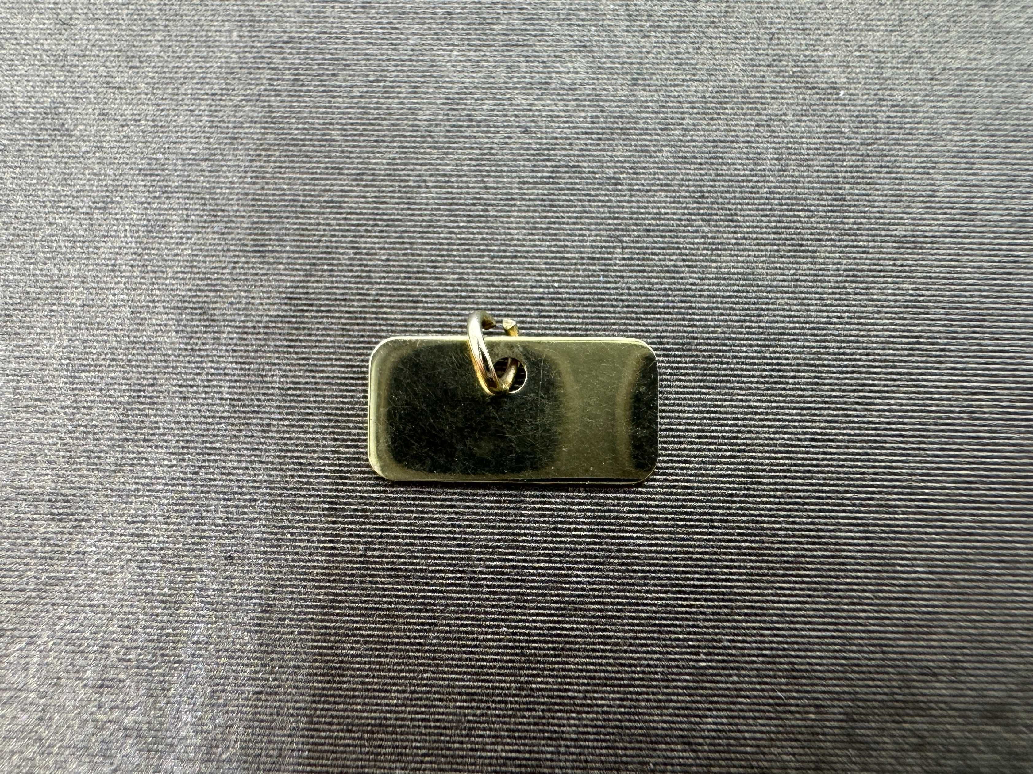Filigranowa złota zawieszka 585