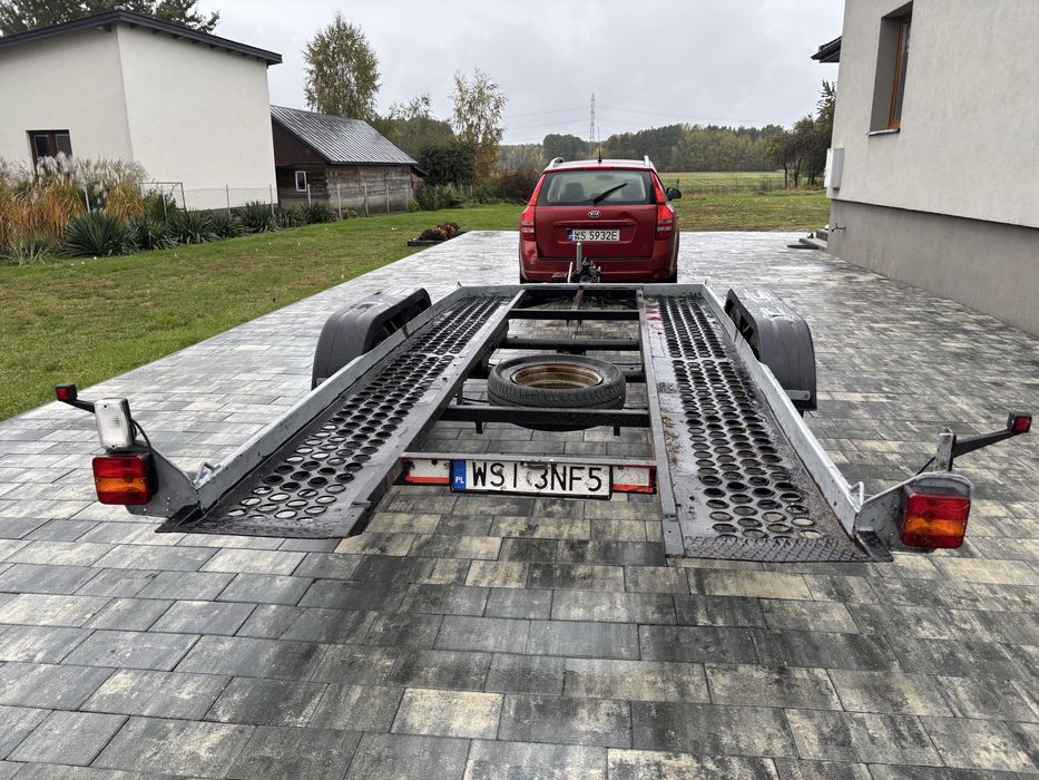 Przyczepa Laweta gotowa docprach dmc2000