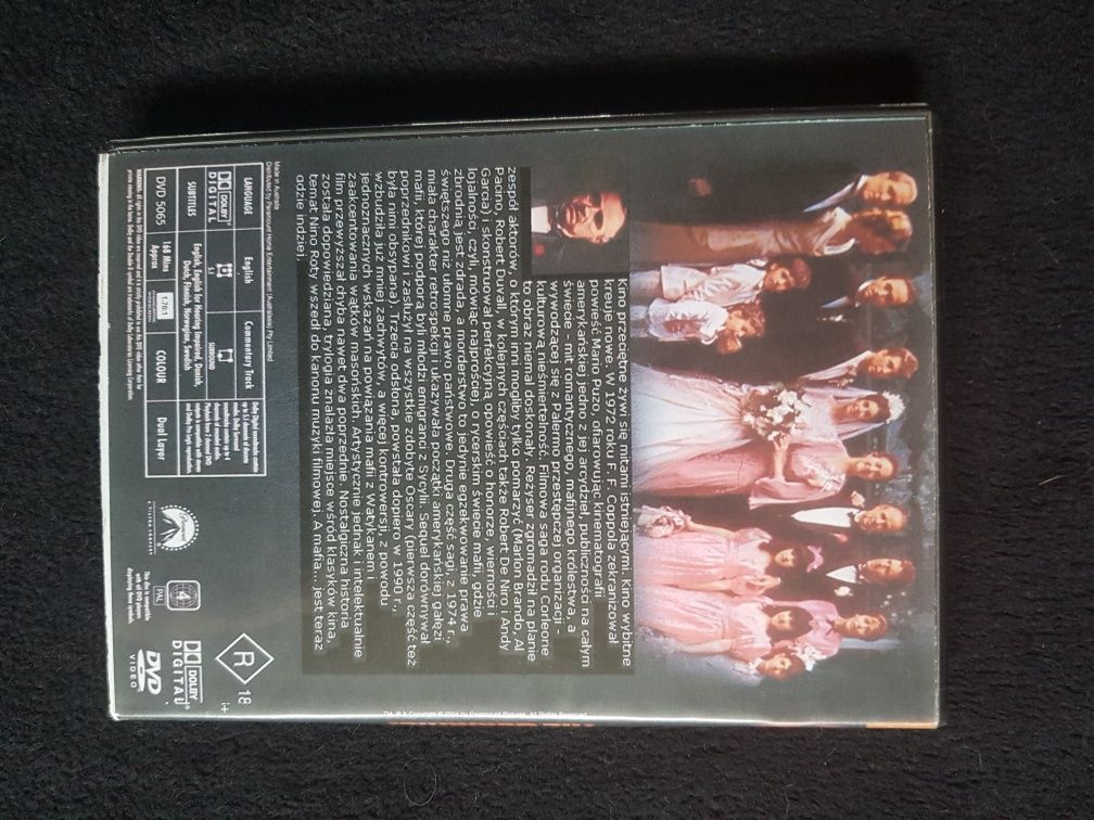 Ojciec Chrzestny. Film DVD