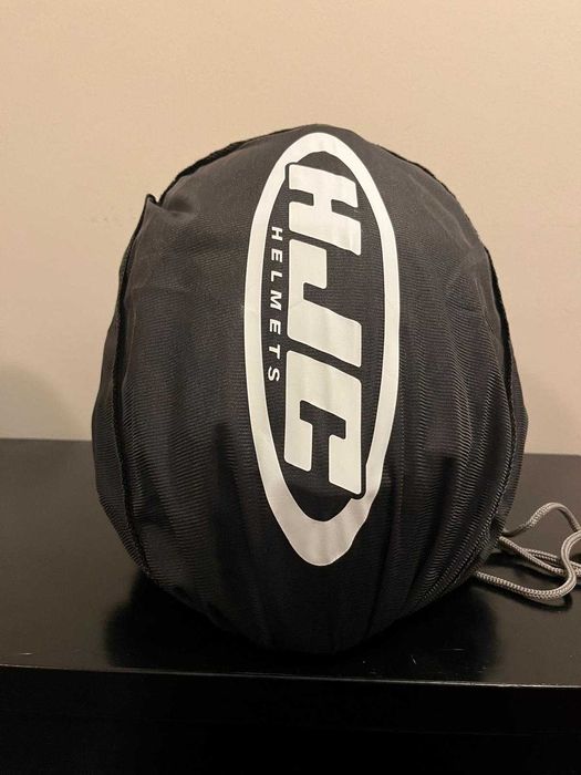 Capacete Modular HJC I90 Solid Azul Anodizado