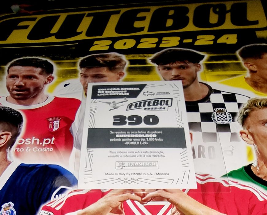 Cromo Erro Panini n°390 Gonçalo Borges