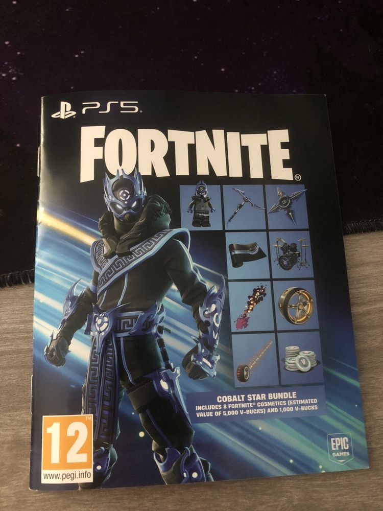 Pakiet fortnite cobalt star bundle