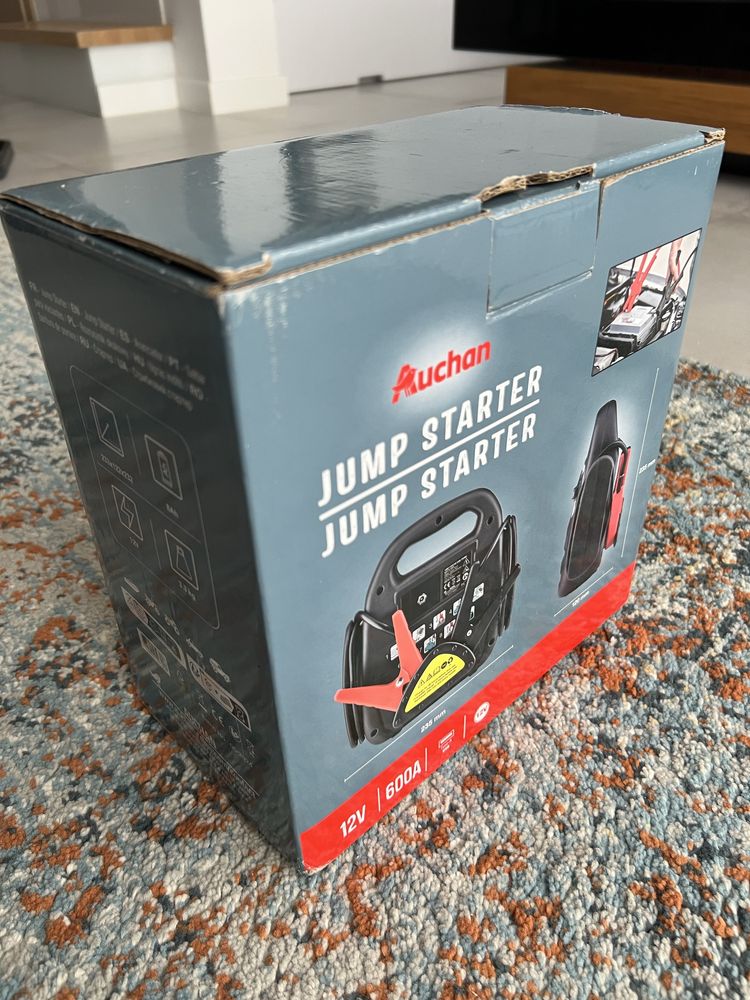 Nowy Rozrusznik/Booster/Jump Starter Auchan GM035 – 12V(z paragonem)