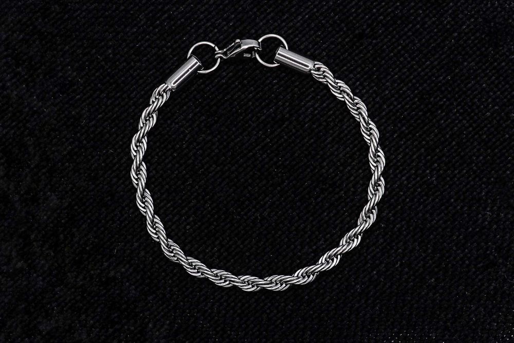 Pulseiras homem, Aço inoxidável