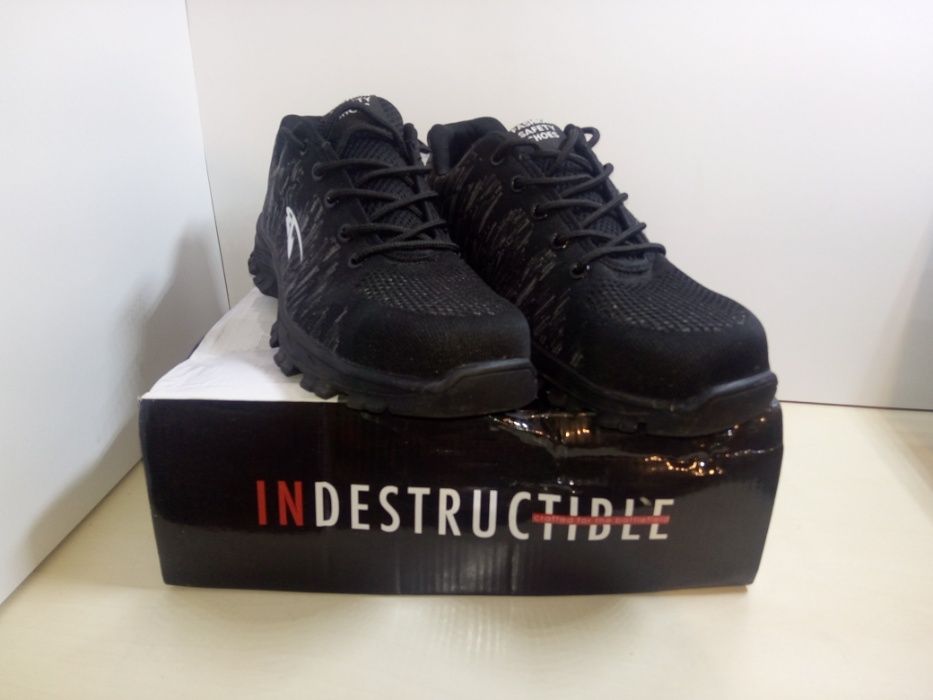 Buty robocze Airwalk Black Niezniszczalne/ Indestructible