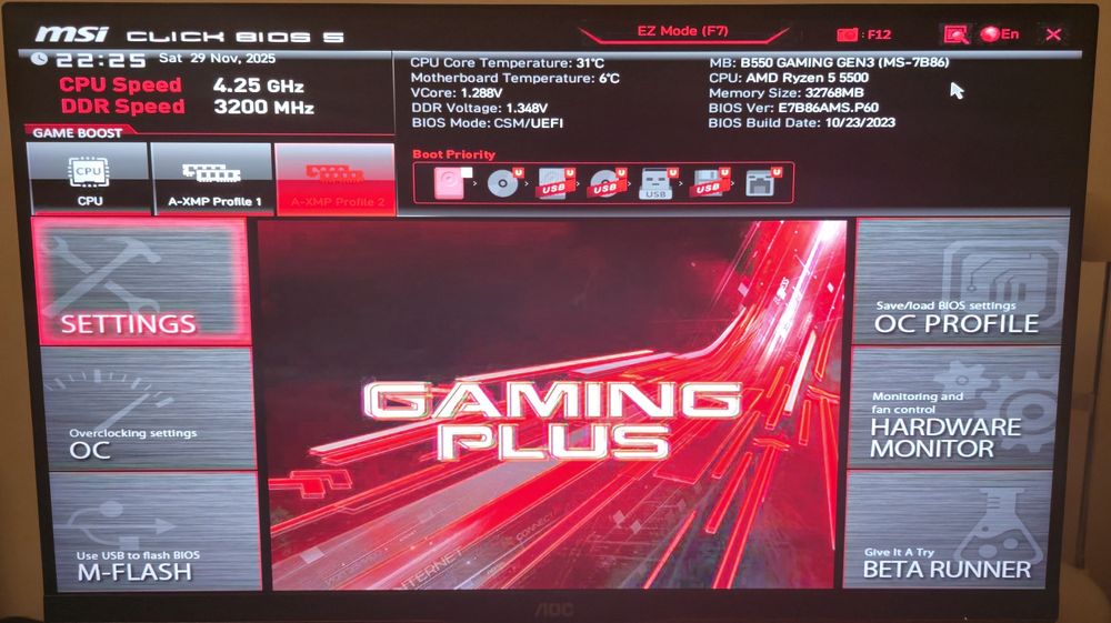 Monitor gaming AOC 27' QHD como novo