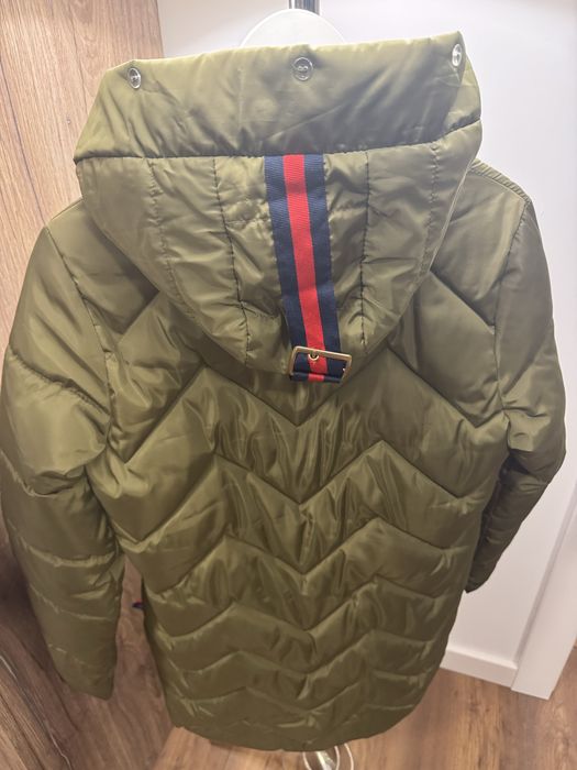 Długa kurtka jesienno zimowa