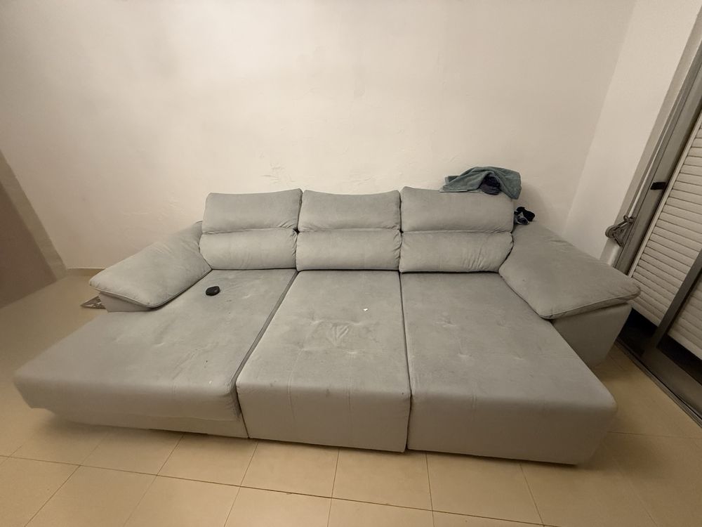 Vendo sofa cinza