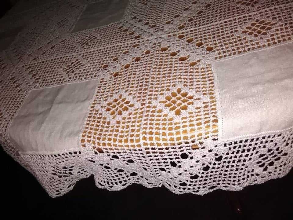 Toalhas de crochet, feitas à mão. Novas!!!