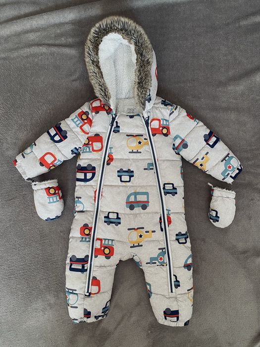 Зимовий - демосезонний комбінезон для хлопчика або дівчинки)