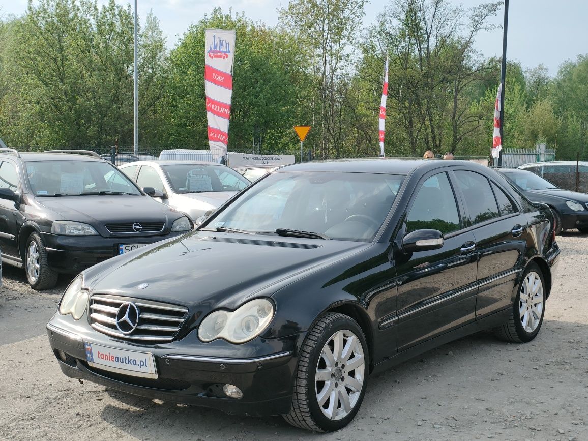 Mercedes C-Klasa 1.8 LPG // automat // bogate wyposażenie // zamiana /