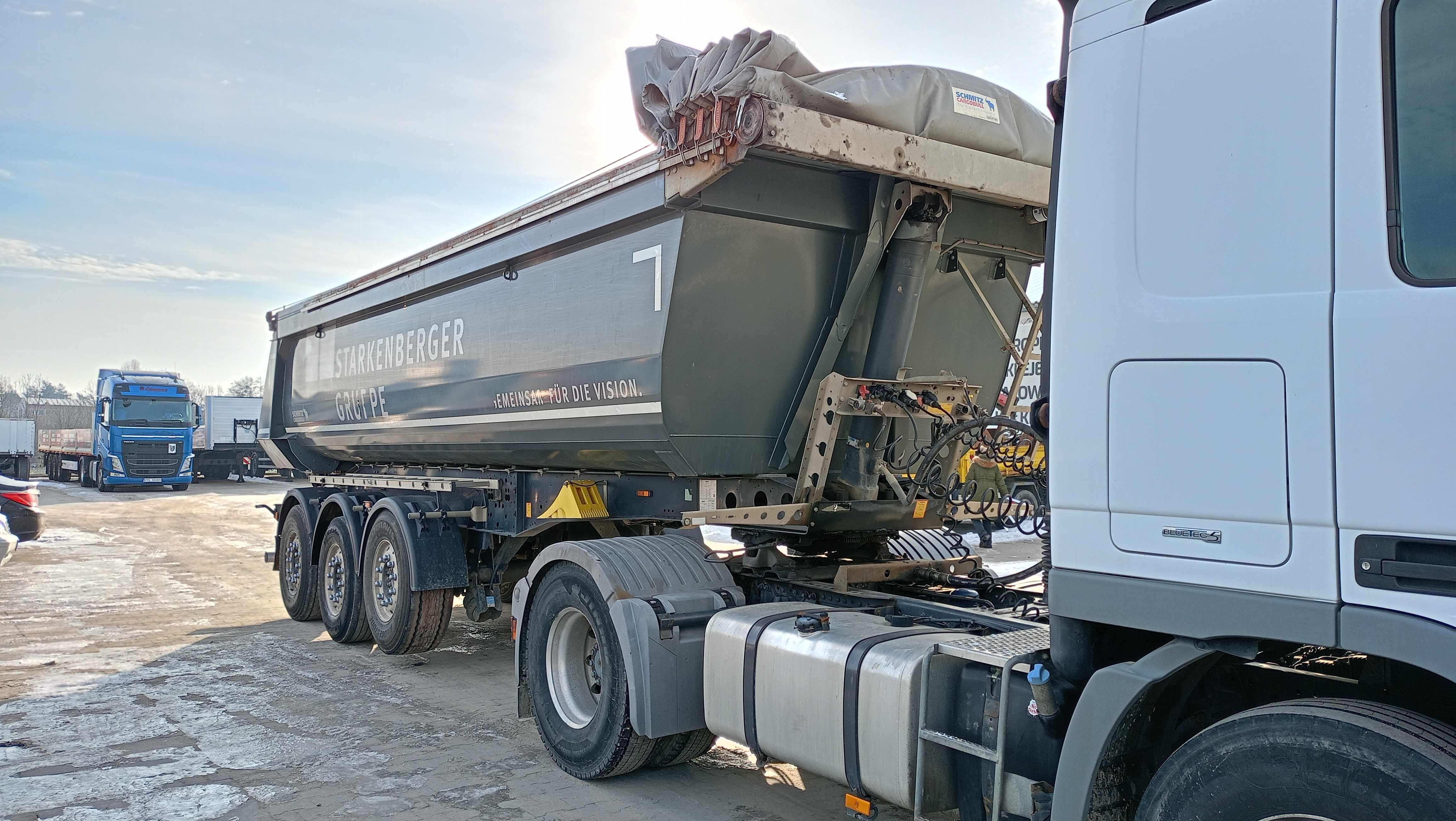Naczepa wywrotka Schmitz Cargobull 2021 25m3 Mulda stal STAN SUPER