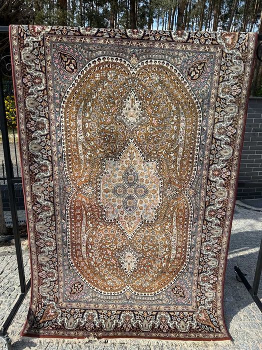 Dywan kaszmirowy r.tkany perski Teheran 230x140 galeria 12 tyś