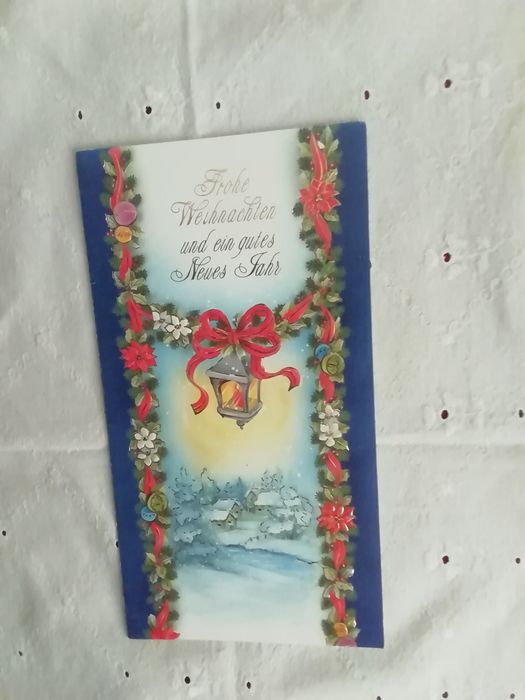 Postal de Natal alemão