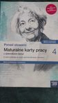 Maturalne karty pracy z języka polskiego 4