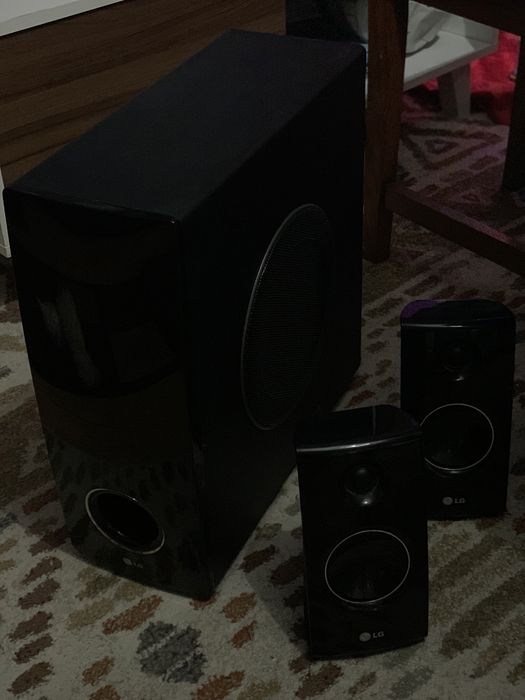 Subwoofer + colunas
