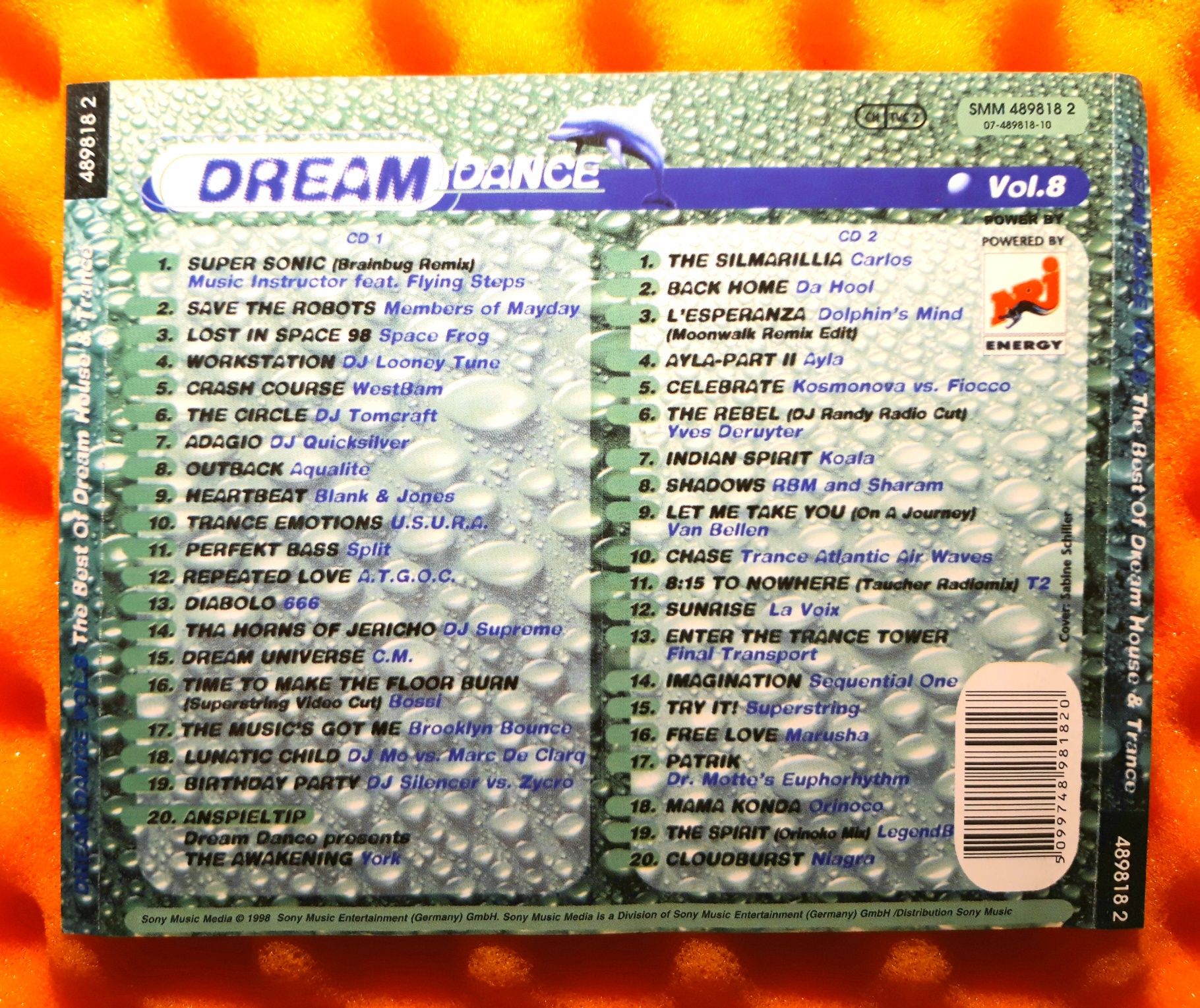 Dream Dance Vol.8 (2xCD, 1998)