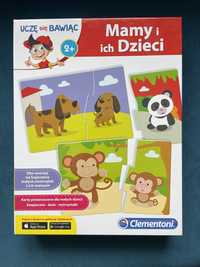 Puzzle Mamy i ich dzieci puzzle 2+