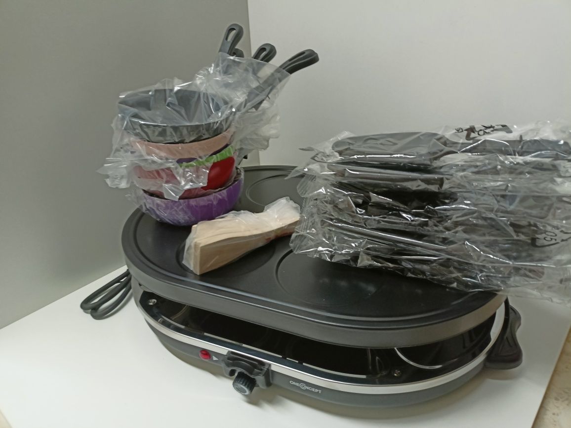 Grill elektryczny stołowy Raclette One Concept Woklette