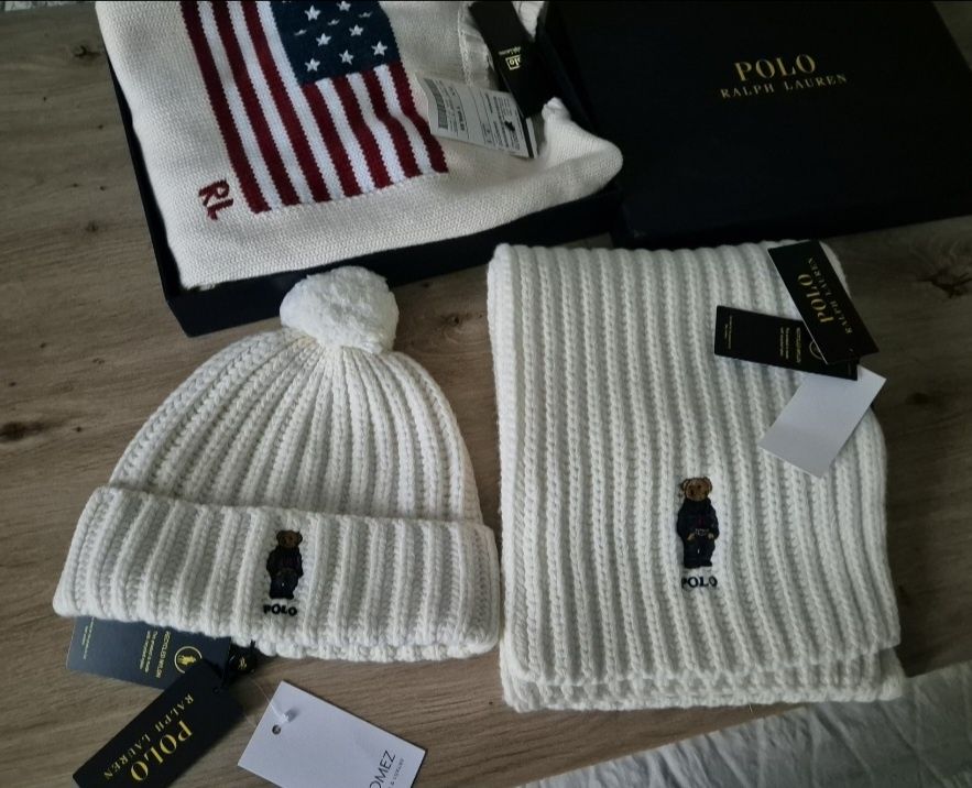 Czapka  szalik Polo Ralph Lauren