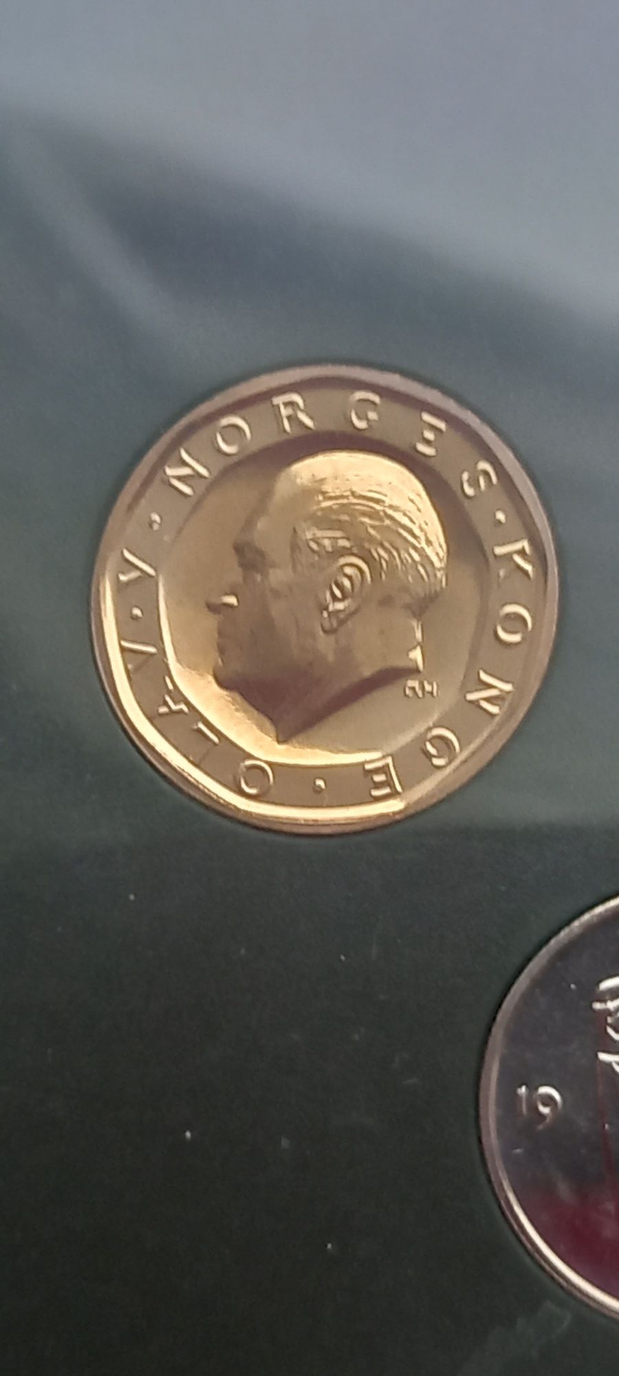 Monety Norwegja set rocznikowy 1991