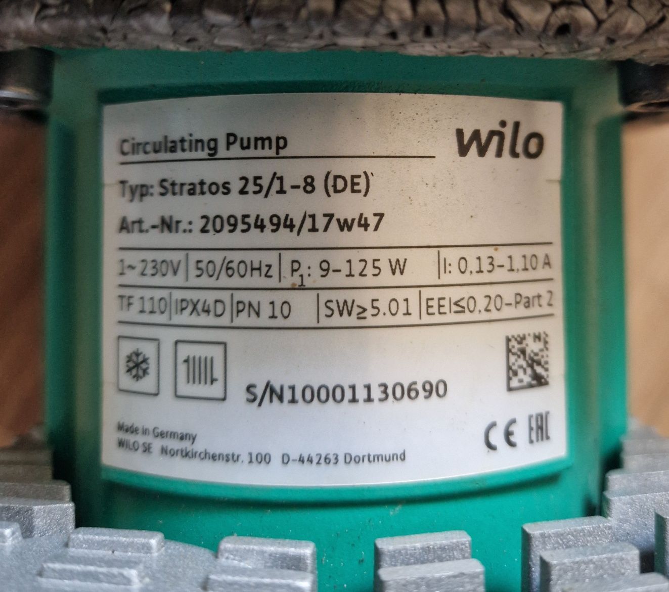 Pompa obiegowa Wilo Strados 25/1-8