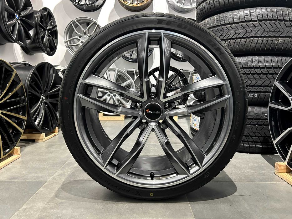 Koła letnie 20 5x112 ET45 AVUS AF16 Audi A6 C7 Tracmax 255/35R20