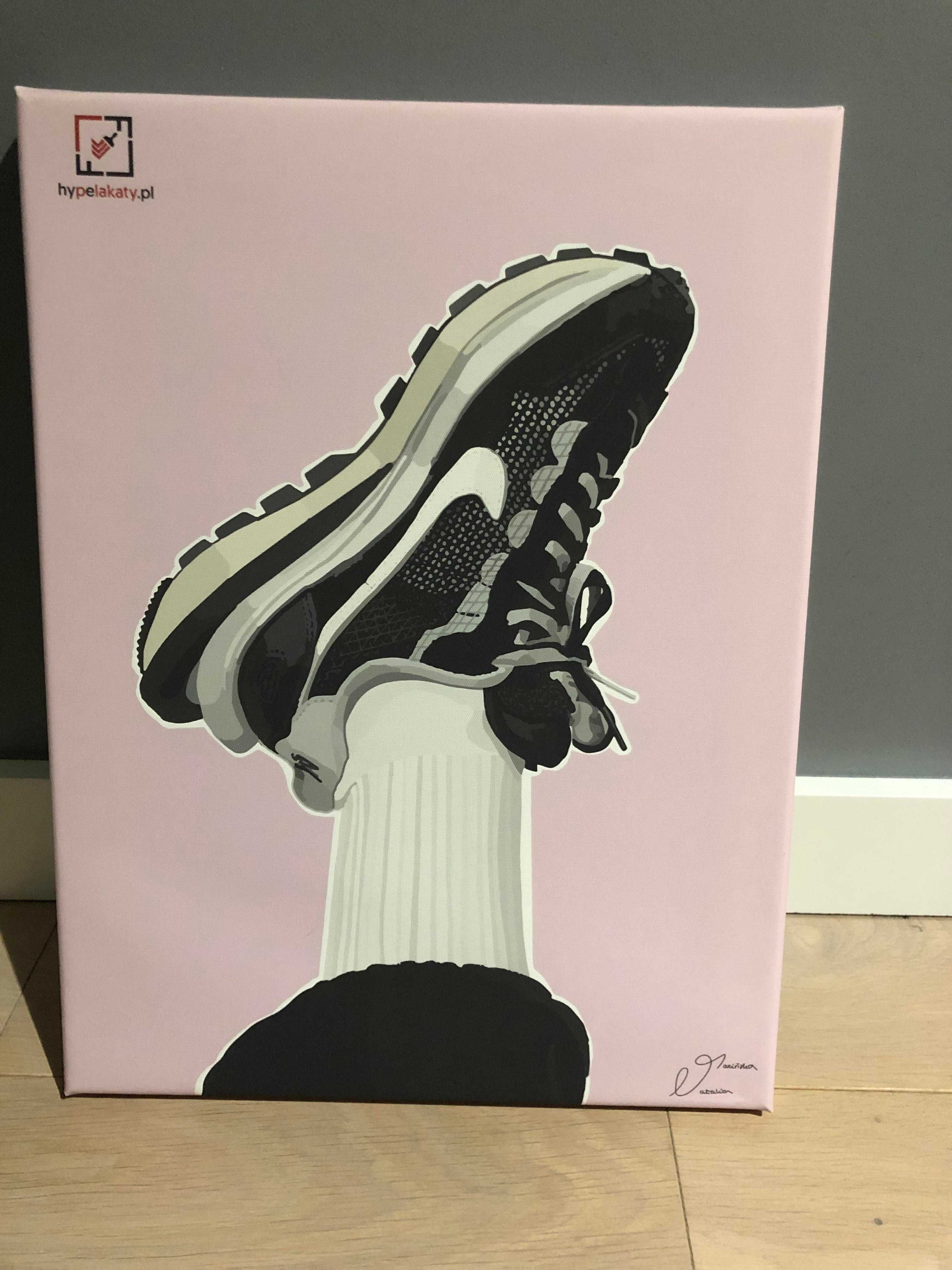 obraz na płótnie nike vaporwaffle sacai