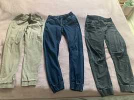3 szt spodnie xs 158 cm joggery cropp jeansy 28x32house jogger