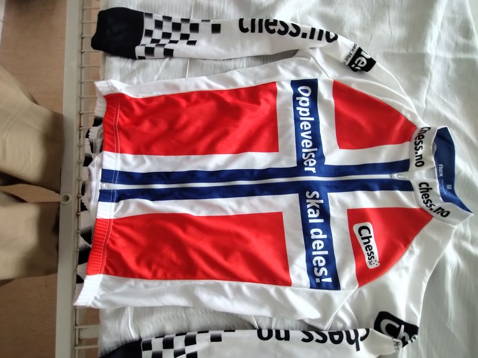Koszulka kolarska CHESS Norwegia Materiał Flex