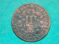 939 - João V: III réis 1732 cobre, por 20,00