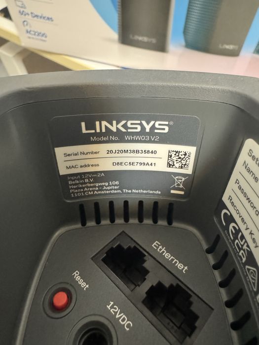 Linksys Velop WiFi 5 WHW03