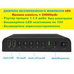 Розпродаж ДБЖ UPS/Powerbank 12V 9V 5V 24000mAh великої ємності