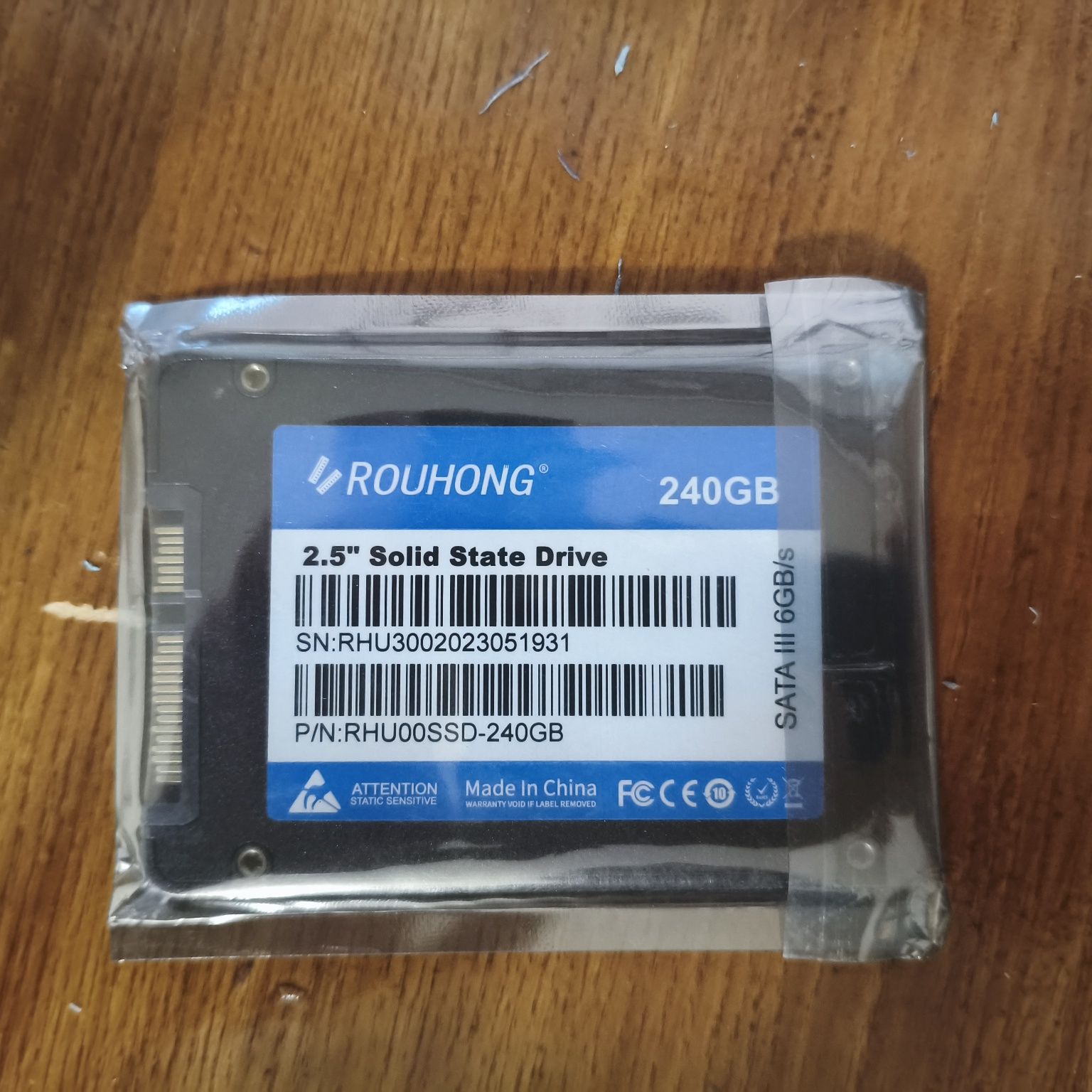 Новий SSD 2.5 Rouhong 240 gb