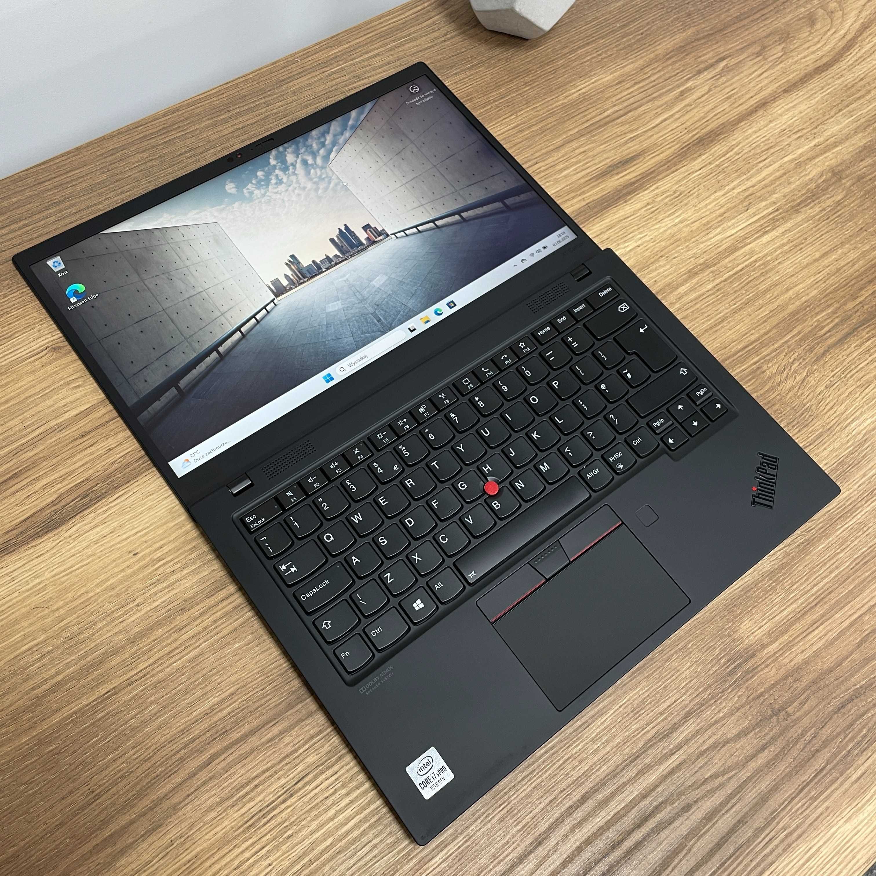 Lenovo ThinkPad X1 Carbon G8 i7-10610U 16GB 256GB SSD 14" FHD Klasa A