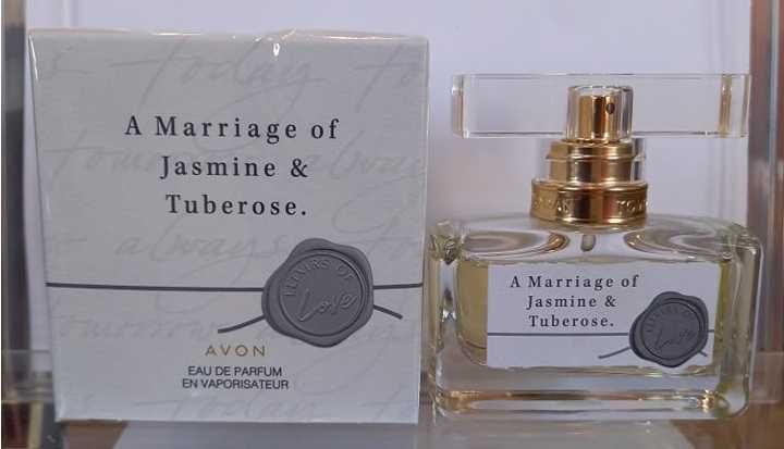 TTA A Mariage of Jasmine & Tuberose 50ml woda perfumowana AVON nowa