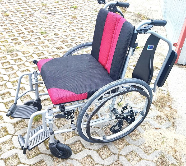 Wózek inwalidzki TGR-R WA C2600 aluminiowy przewiewny Timago NOWY !