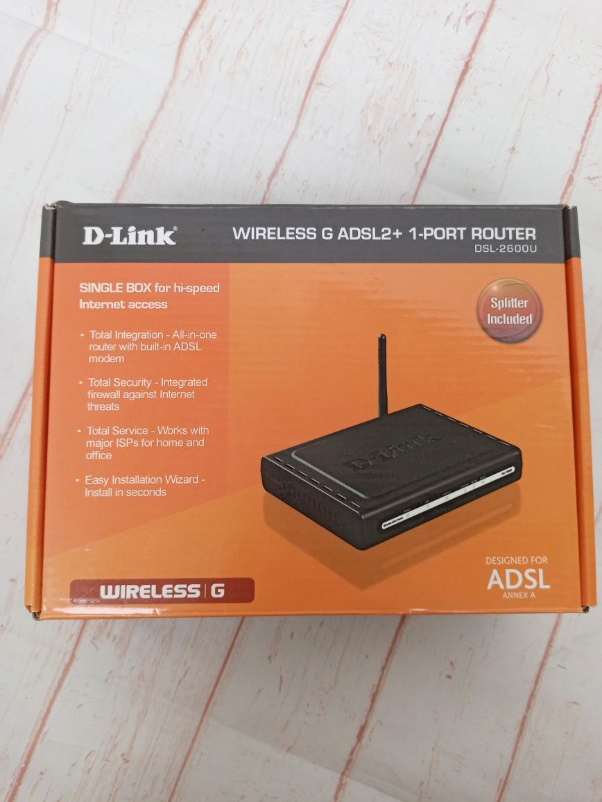 Роутер D-Link DSL-2600U