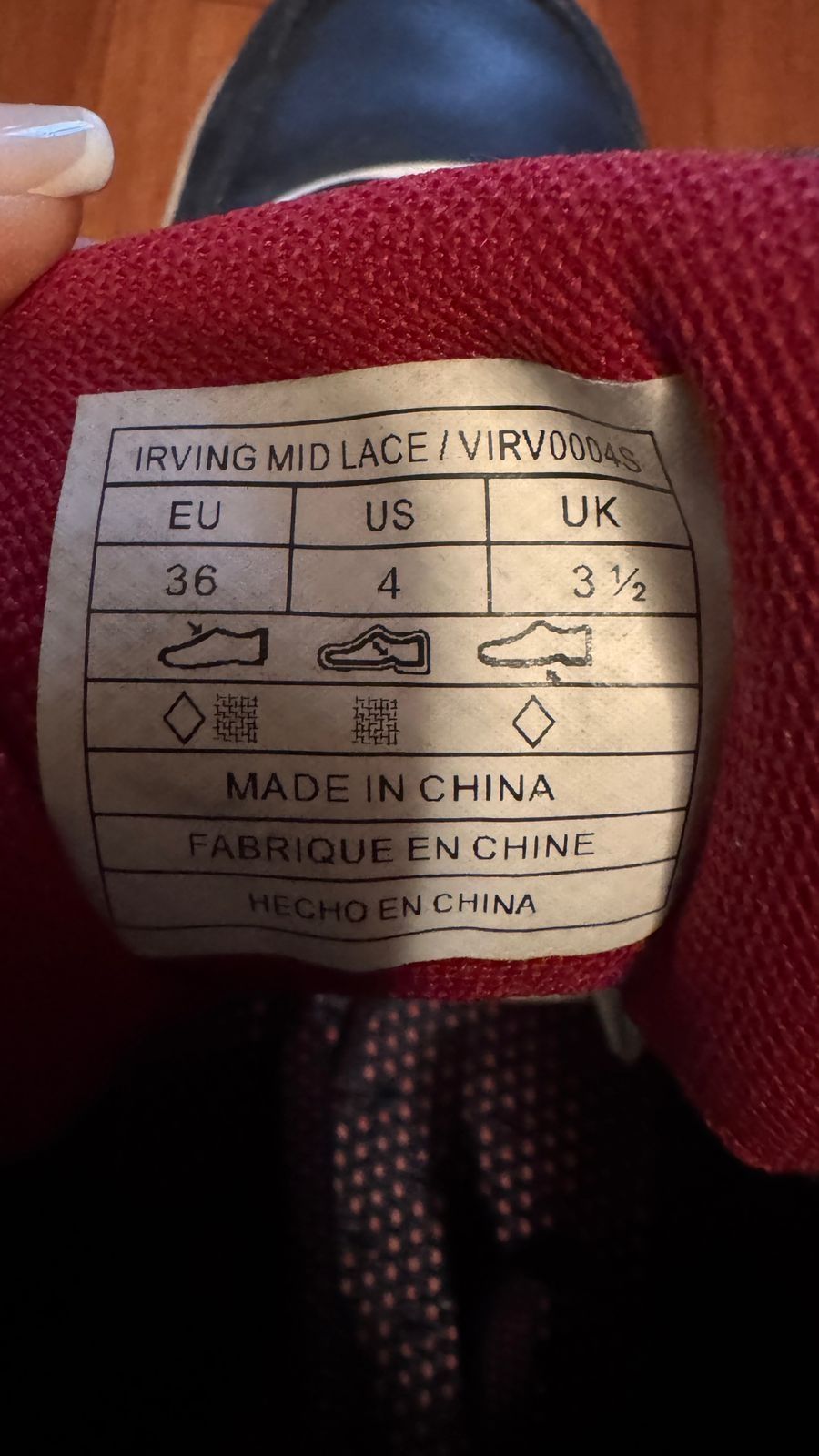 Кроссовки высокие Levi's на подростка