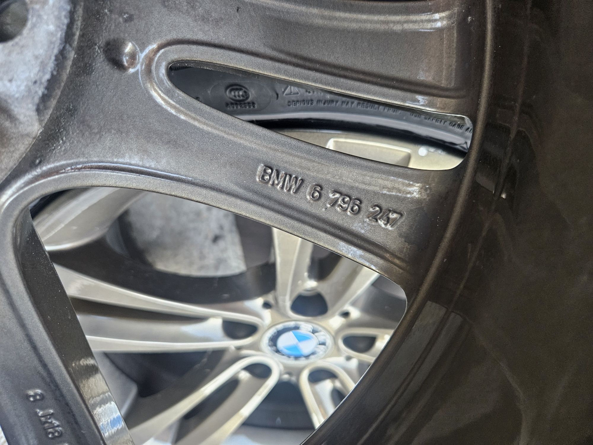 Диски БМВ BMW 397 стиль R18 5x120 ET34 J8 Легко сплавні Титани